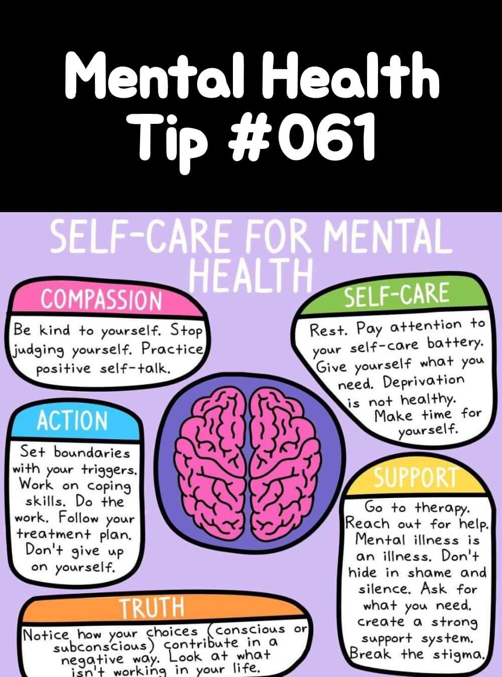 Emotional Well-being Infographic | Mental Health Tip #061